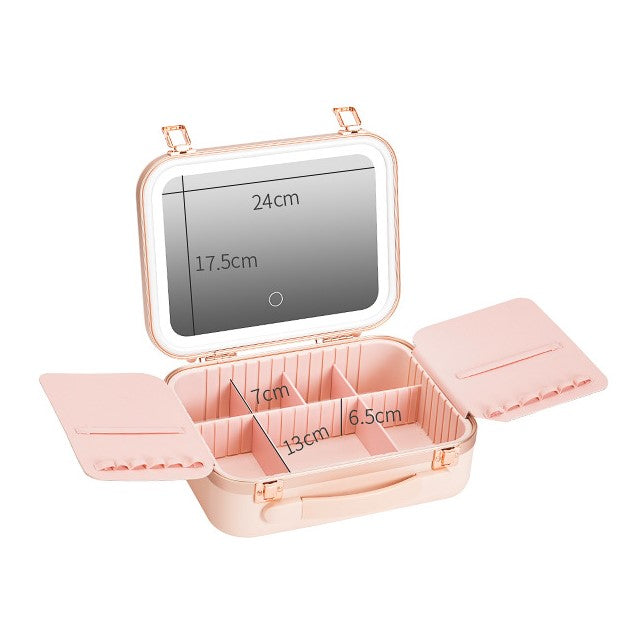 Lighted Mirror Makeup Box – Free Shipping in Europe